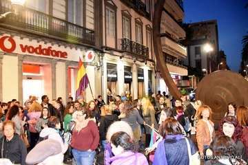 Telde se suma a la manifestación por la Igualdad (Foto Antonio Alí y TA)